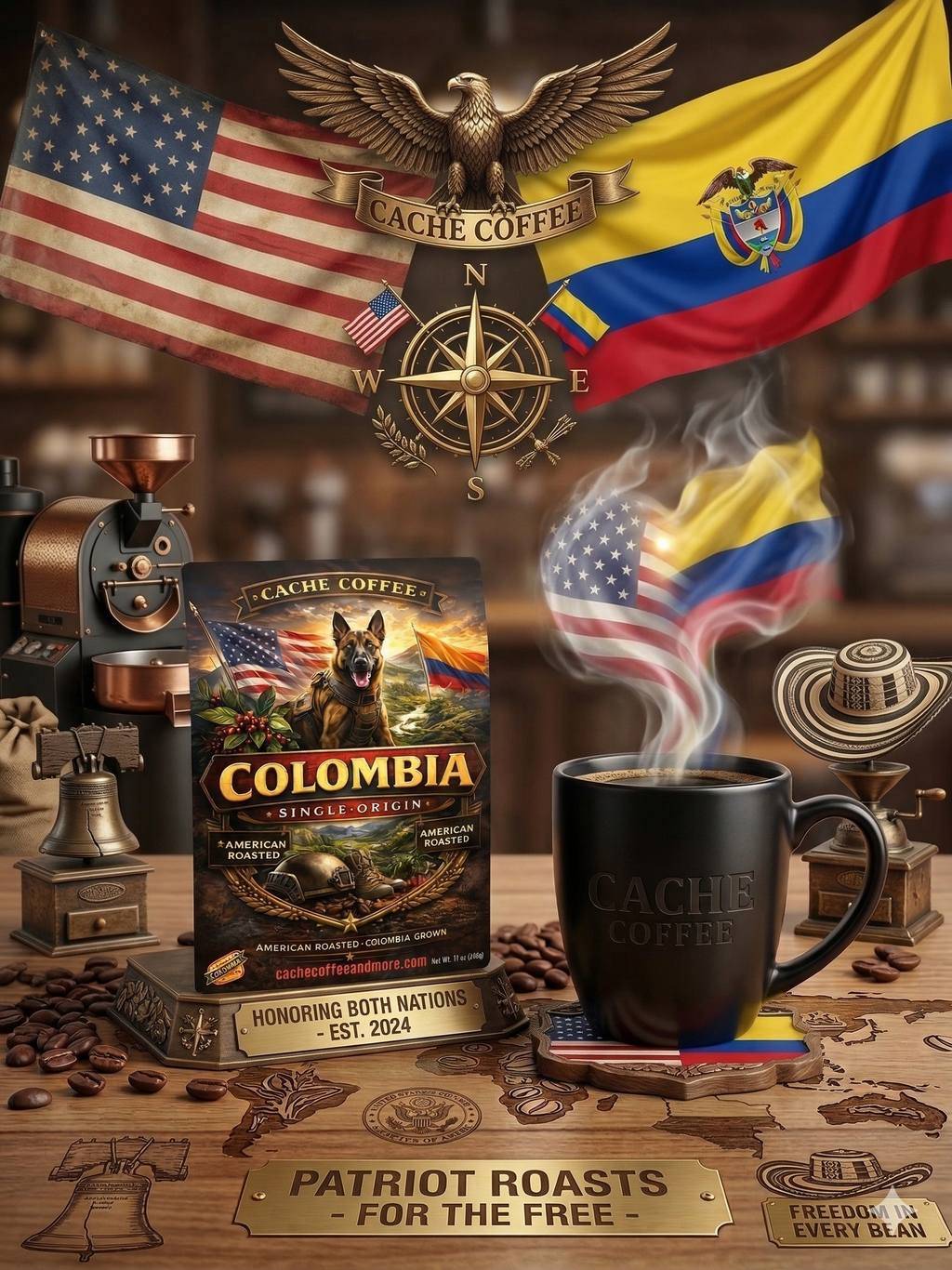Colombian Single Origin – Medium Roast Coffee
